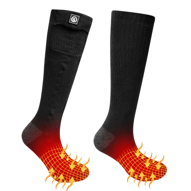 SAVIOR Winter Warm 3 Levels Temperatural Control Far infrared function Thermal Battery Heated Socks