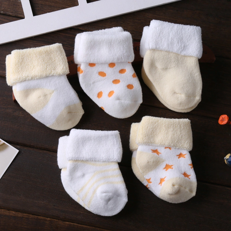 3-12m Soft Cotton Baby Girls Boys Socks Pure Baby Accessories Kids Socks